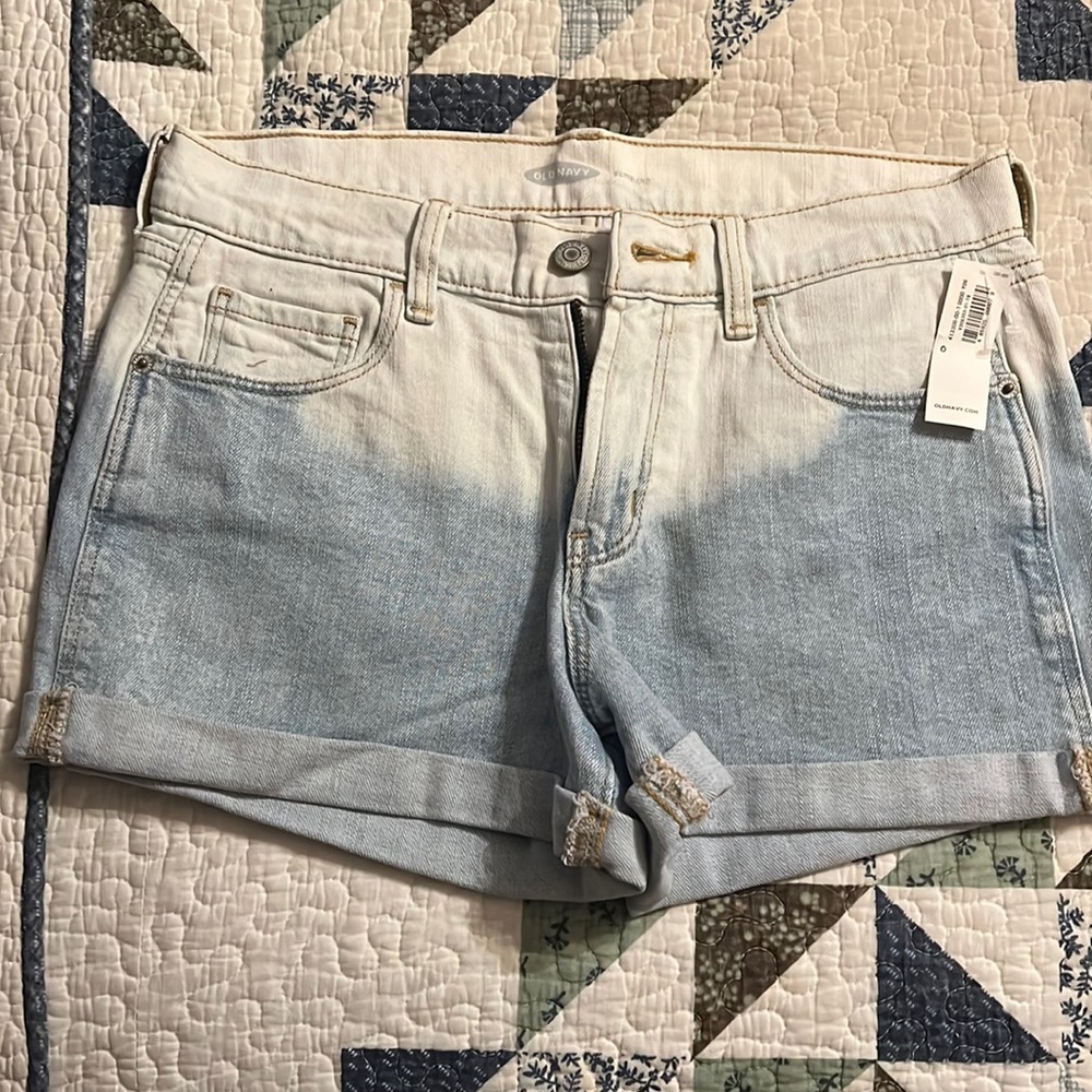 Old navy - NWT - boyfriend ombré denim short - size 0